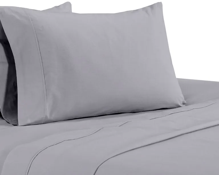 Matt 4 Piece California King Bed Sheet Set, Soft Organic Cotton Photo 3