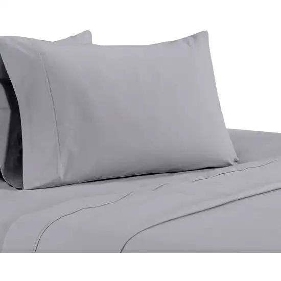 Matt 4 Piece California King Bed Sheet Set, Soft Organic Cotton Photo 3