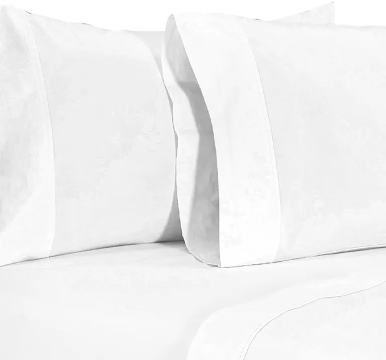 Matt 4 Piece Queen Bed Sheet Set, Soft Organic Cotton Photo 2