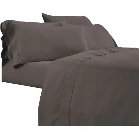 Minka 6 Piece Full Bed Sheet Set, Soft Antimicrobial Microfiber Photo 1