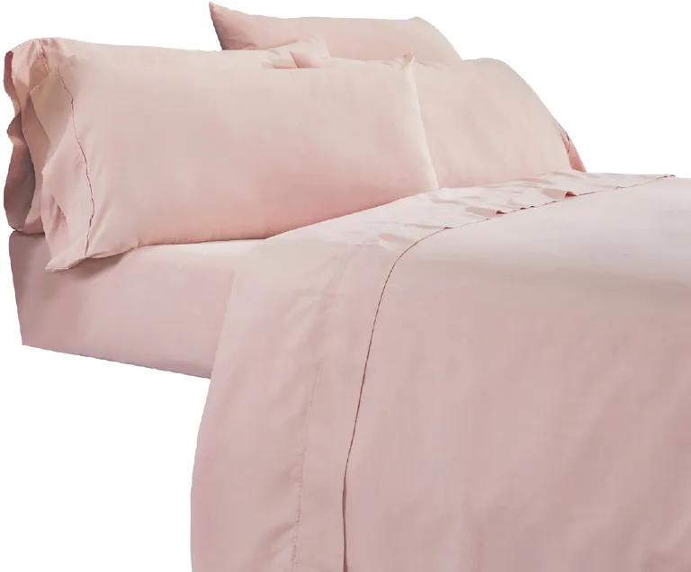 Minka 6 Piece King Bed Sheet Set, Soft Antimicrobial Microfiber Photo 1