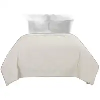 Photo of Natural King 100% Cotton 300 Thread Count Machine Washable Down Alternative Comforter