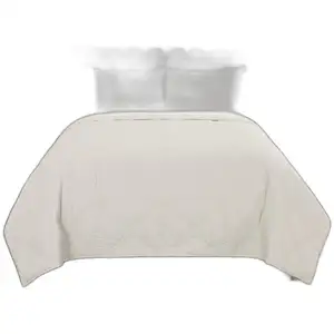 Photo of Natural King 100% Cotton 300 Thread Count Machine Washable Down Alternative Comforter