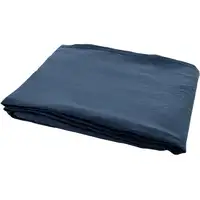 Photo of Navy Blue Linen King Fitted sheet