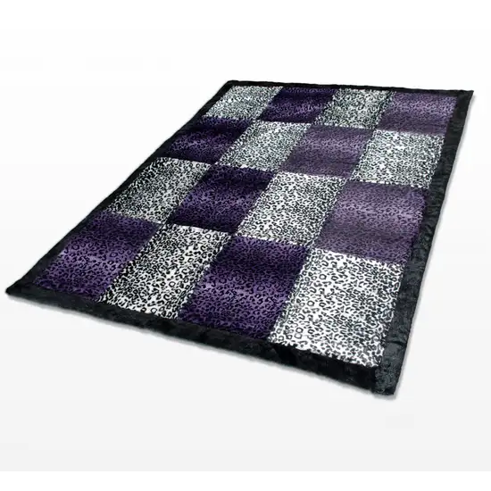 Onitiva - Devil Nut -  Animal Style Patchwork Throw Blanket (61 by 86.6 inches) Photo 3