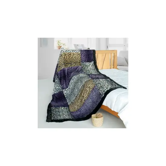 Onitiva - Fashion Life -  Patchwork Throw Blanket (61 by 86.6 inches) Photo 2