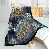 Photo of Onitiva - Fashion Life - Patchwork Throw Blanket (61 by 86.6 inches)