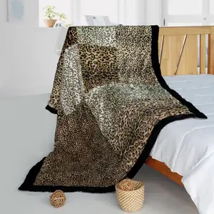 Photo of Onitiva - Hug Sunlights - Patchwork Throw Blanket (61 by 86.6 inches)