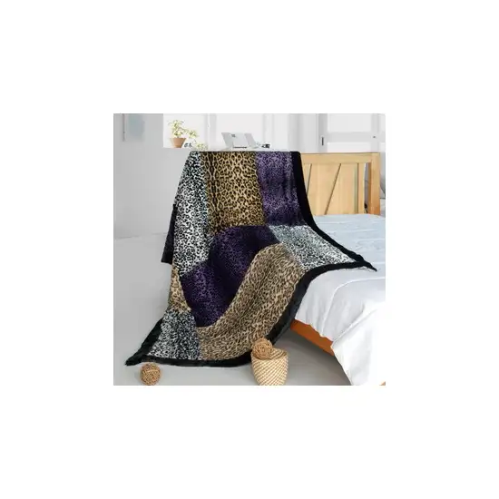 Onitiva - Minimalism -  Patchwork Throw Blanket (61 by 86.6 inches) Photo 2