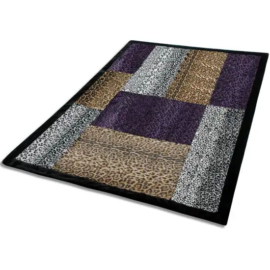 Onitiva - Minimalism -  Patchwork Throw Blanket (61 by 86.6 inches) Photo 3