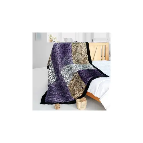 Onitiva - Precious Heartbeat -  Patchwork Throw Blanket (61 by 86.6 inches) Photo 2