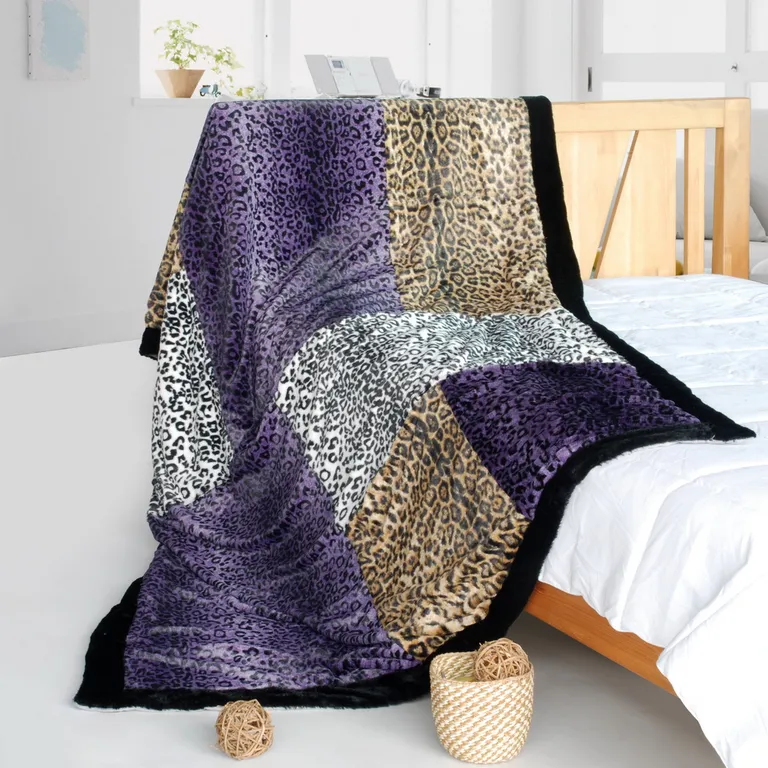 Onitiva - Precious Heartbeat - Patchwork Throw Blanket (61 by 86.6 inches) Photo 1