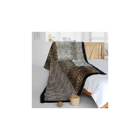 Onitiva - Sex And The City -  Animal Style Patchwork Throw Blanket (61 by 86.6 inches) Photo 2