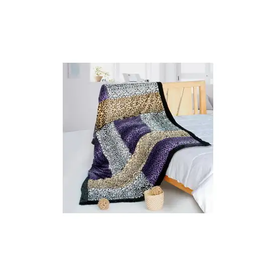 Onitiva - Time Travel -  Patchwork Throw Blanket (61 by 86.6 inches) Photo 2