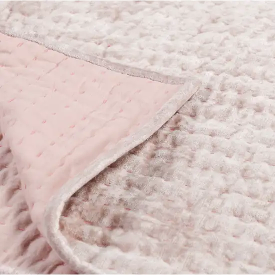 Pink Queen Polyester Thread Count Machine Washable Down Alternative Comforter Photo 4