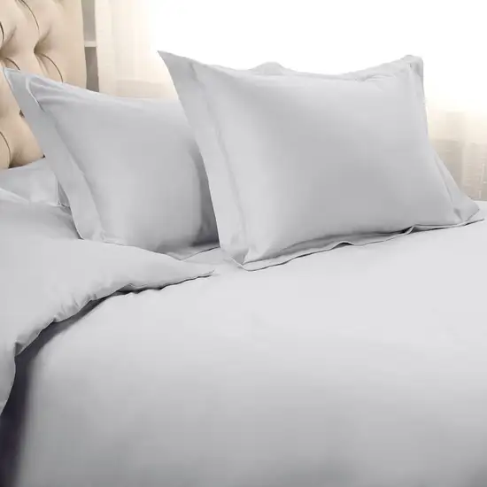 Platinum King Cotton Blend 1500 Thread Count Washable Duvet Cover Set Photo 2