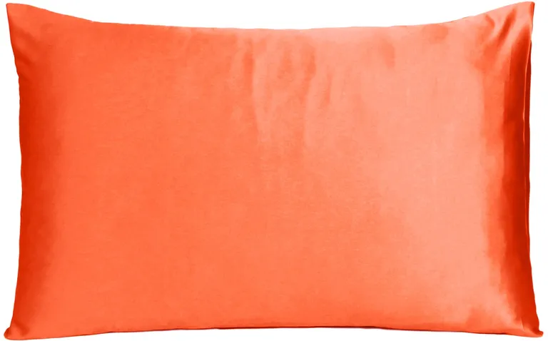 Poppy Dreamy Set Of 2 Silky Satin Standard Pillowcases Photo 1