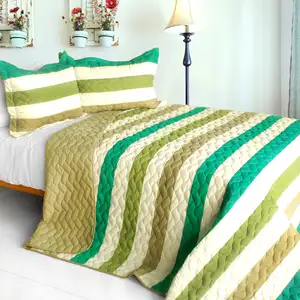 Photo of Pure Voice - 3PC Patchwork Quilt Set (Full/Queen Size)