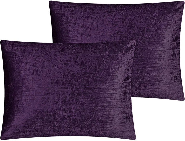 Purple Queen Polyester 180 Thread Count Washable Down Comforter Set Photo 3