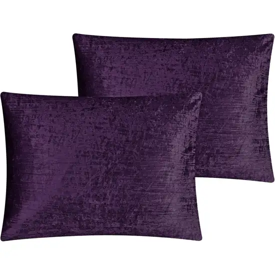 Purple Queen Polyester 180 Thread Count Washable Down Comforter Set Photo 3