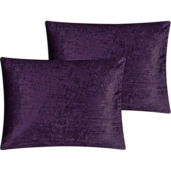 Purple Queen Polyester 220 Thread Count Washable Down Comforter Set Photo 4