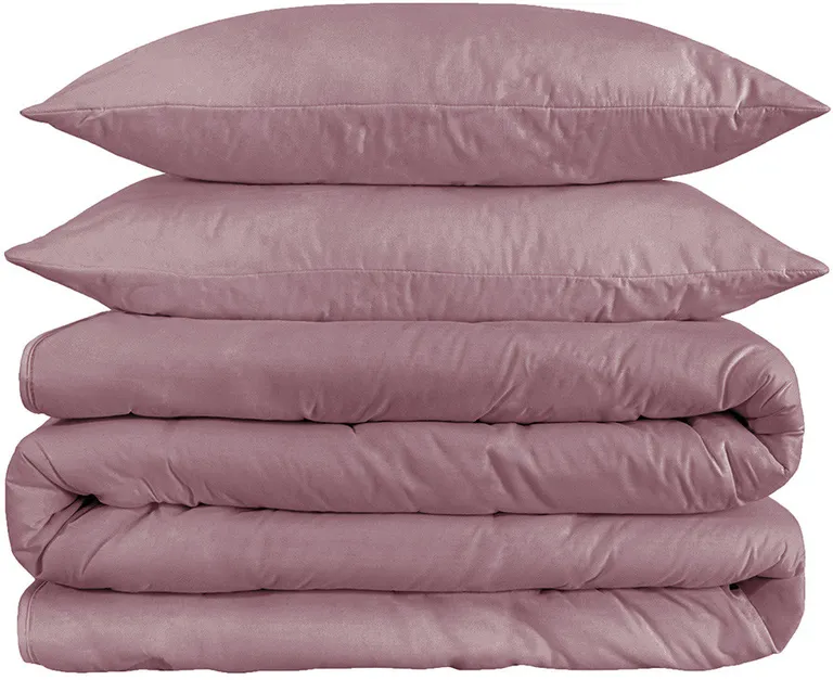 King Cotton Blend 1200 Thread Count Washable Duvet Cover Set Photo 1