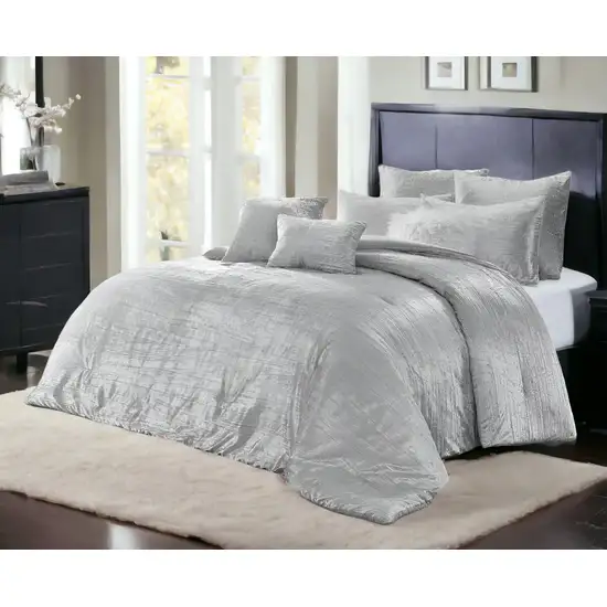 Silver Queen Polyester 220 Thread Count Washable Down Comforter Set Photo 1