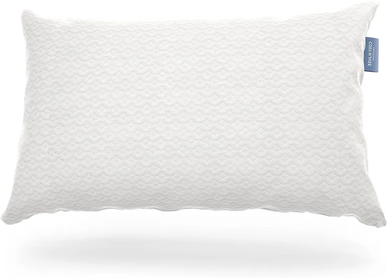 Shredded Memory Foam Pillow with Luxury Soft Cool Bamboo Breathable Cover Photo 1