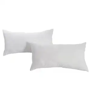 Photo of Set of 2 -King size Bed Pillow with Plush Polyester Fill and 2 Pillowcases