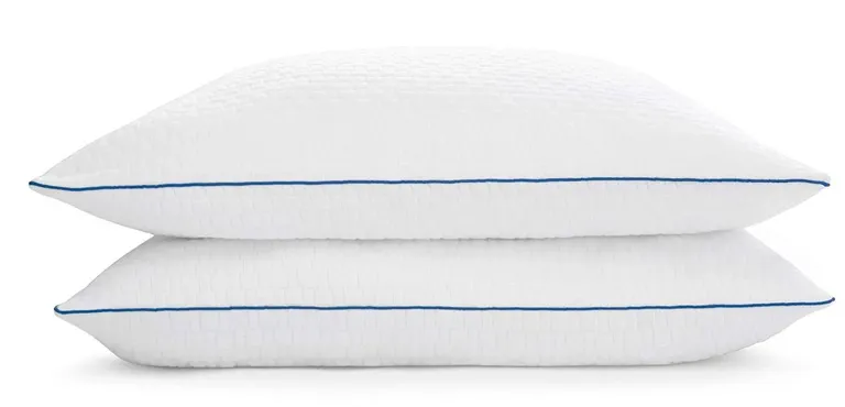 Set of 2 King size Memory Foam Pillow with Removable Machine Washable Cover Photo 4