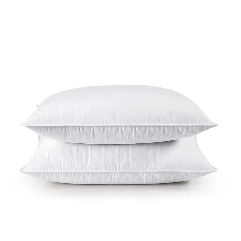 Set of 2 Machine Washable Down Feather Blend Pillow Photo 1