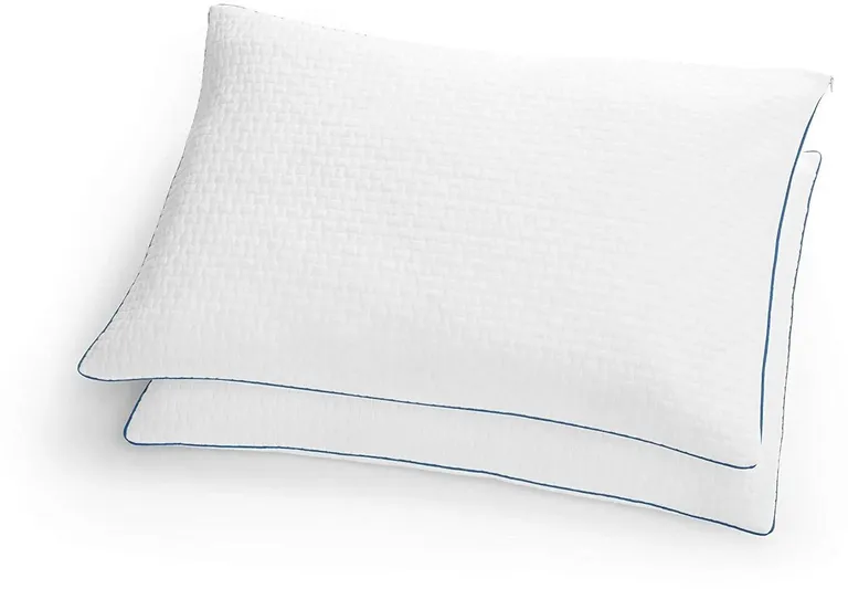 Set of 2 Queen size Memory Foam Pillow with Removable Machine Washable Cover Photo 3