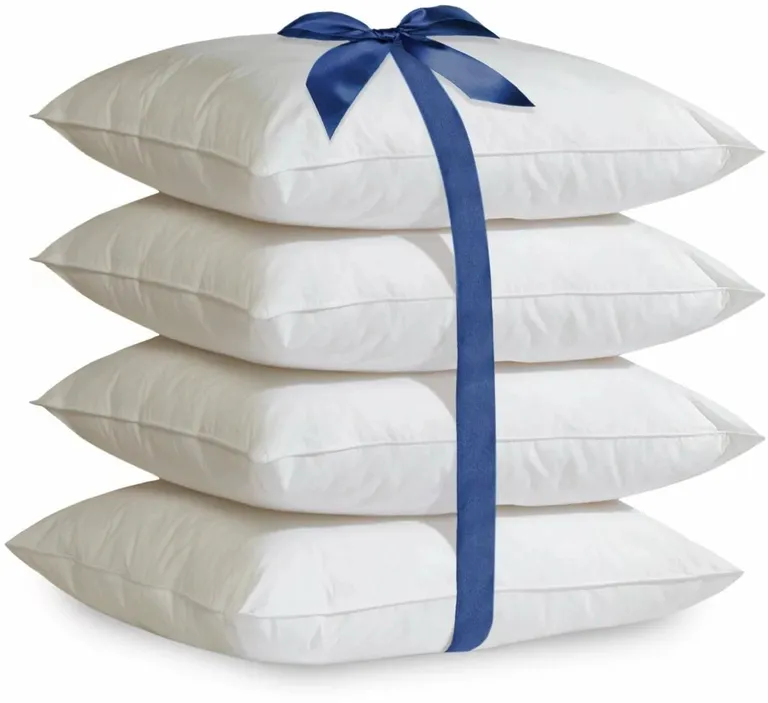 Set of 4 - Standard size Down Alternative Pillows - Machine Washable Photo 1