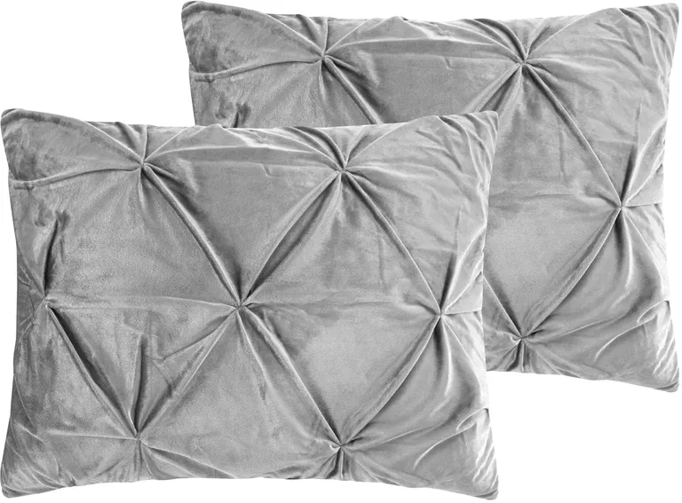 Silver King PolYester 130 Thread Count Washable Down Comforter Set Photo 4