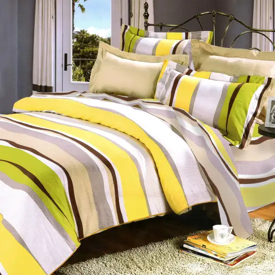 Springtime -  Luxury 5PC Comforter Set Combo 300GSM (Full Size) Photo 1