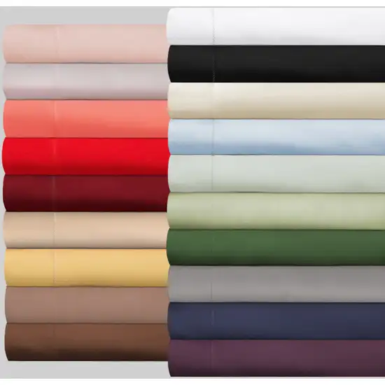 Taupe  Cotton Blend 300 Thread Count Washable Duvet Cover Set Photo 2