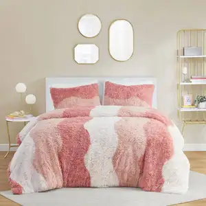 Photo of Reversible Soft Sherpa Faux Fur 2-PC Comforter Set