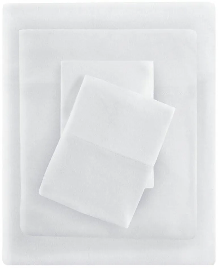 Twin XL Size 4-Piece Cotton Blend Jersey Sheet Set Photo 2