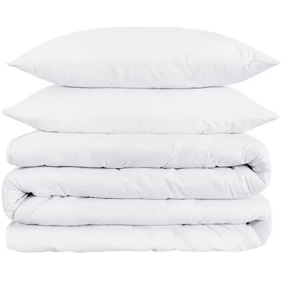 White King Cotton Blend 1200 Thread Count Washable Duvet Cover Set Photo 1