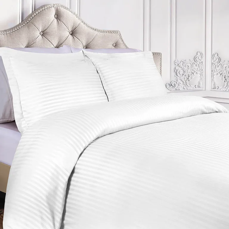 White King Cotton Blend 400 Thread Count Washable Duvet Cover Set Photo 5