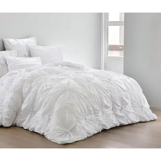 White King Polyester 180 Thread Count Washable Down Comforter Set Photo 2