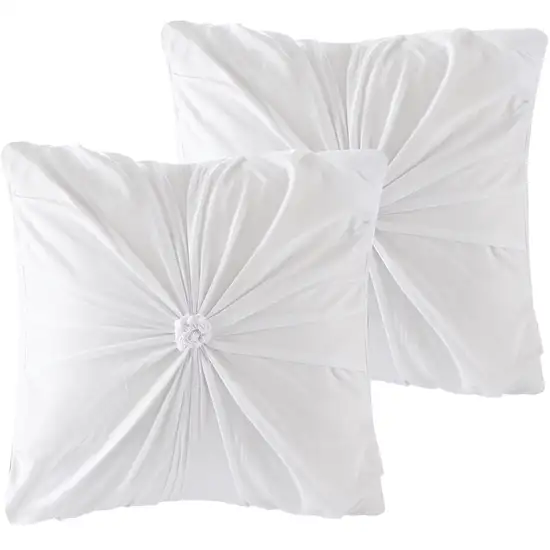 White King PolYester 180 Thread Count Washable Down Comforter Set Photo 3