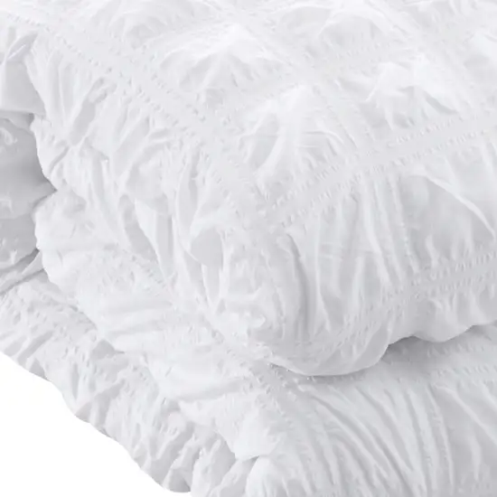 White King Polyester 180 Thread Count Washable Duvet Cover Set Photo 6