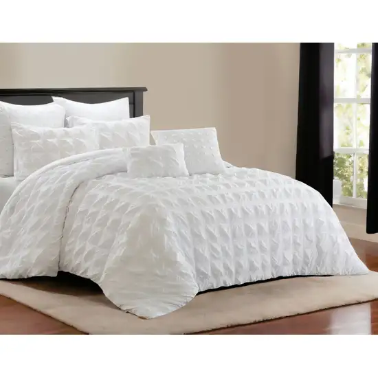 White King Polyester 180 Thread Count Washable Duvet Cover Set Photo 1