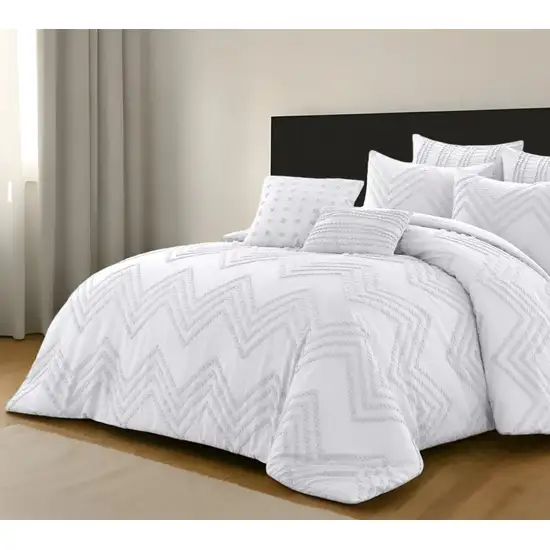 White King Polyester 180 Thread Count Washable Duvet Cover Set Photo 1