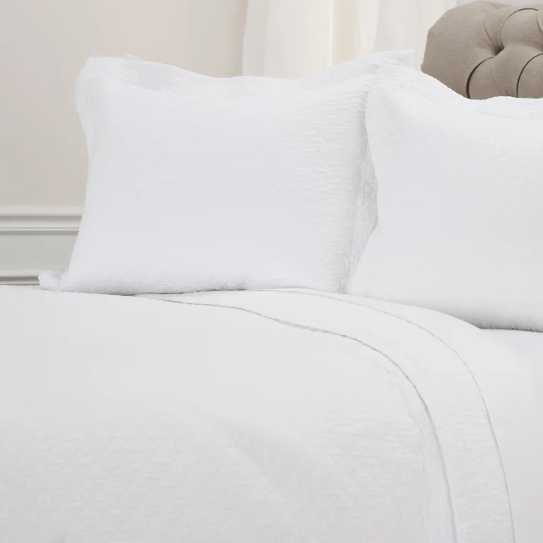 White Queen 100% Cotton 300 Thread Count Machine Washable Down Alternative Comforter Photo 3