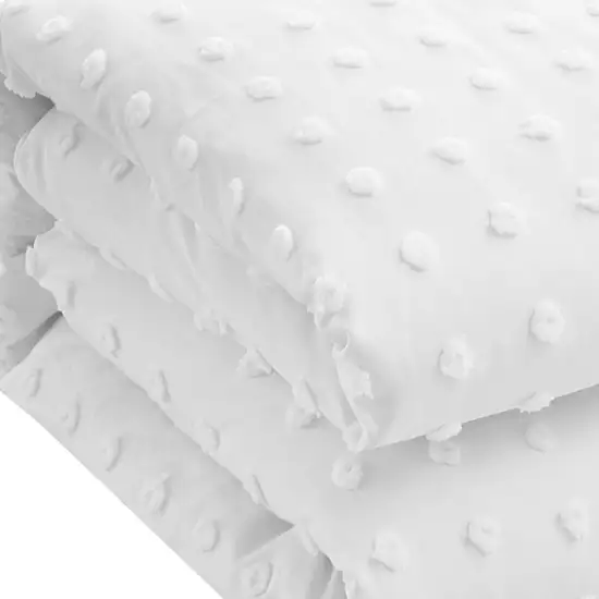 White Queen Polyester 220 Thread Count Washable Duvet Cover Set Photo 6