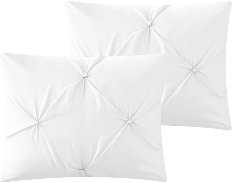 White Queen Polyester 180 Thread Count Washable Down Comforter Set Photo 2