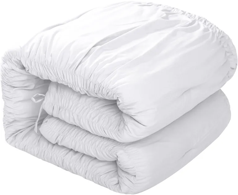 White Queen Polyester 180 Thread Count Washable Down Comforter Set Photo 3