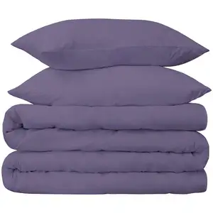 Photo of Wisteria Cotton Blend 650 Thread Count Washable Duvet Cover Set